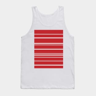 Red & White Candy Stripes Tank Top